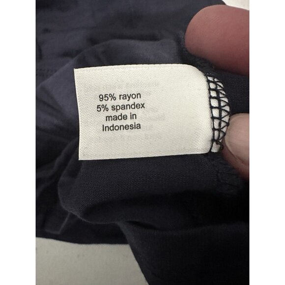 Lane Bryant Navy Blue Cinch Side Mini Dress Size 10/12 - Picture 6 of 9